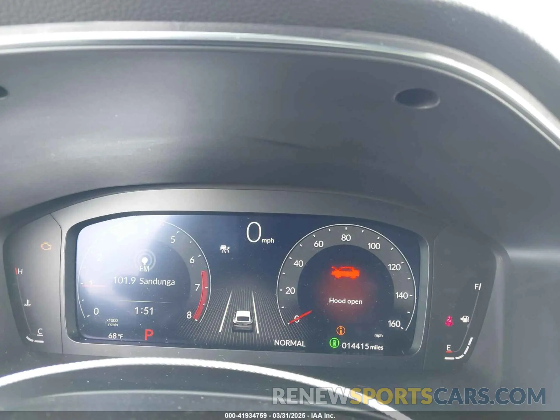 7 fotografías del automóvil dañado 19UDE4H63RA006919 ACURA INTEGRA 2024