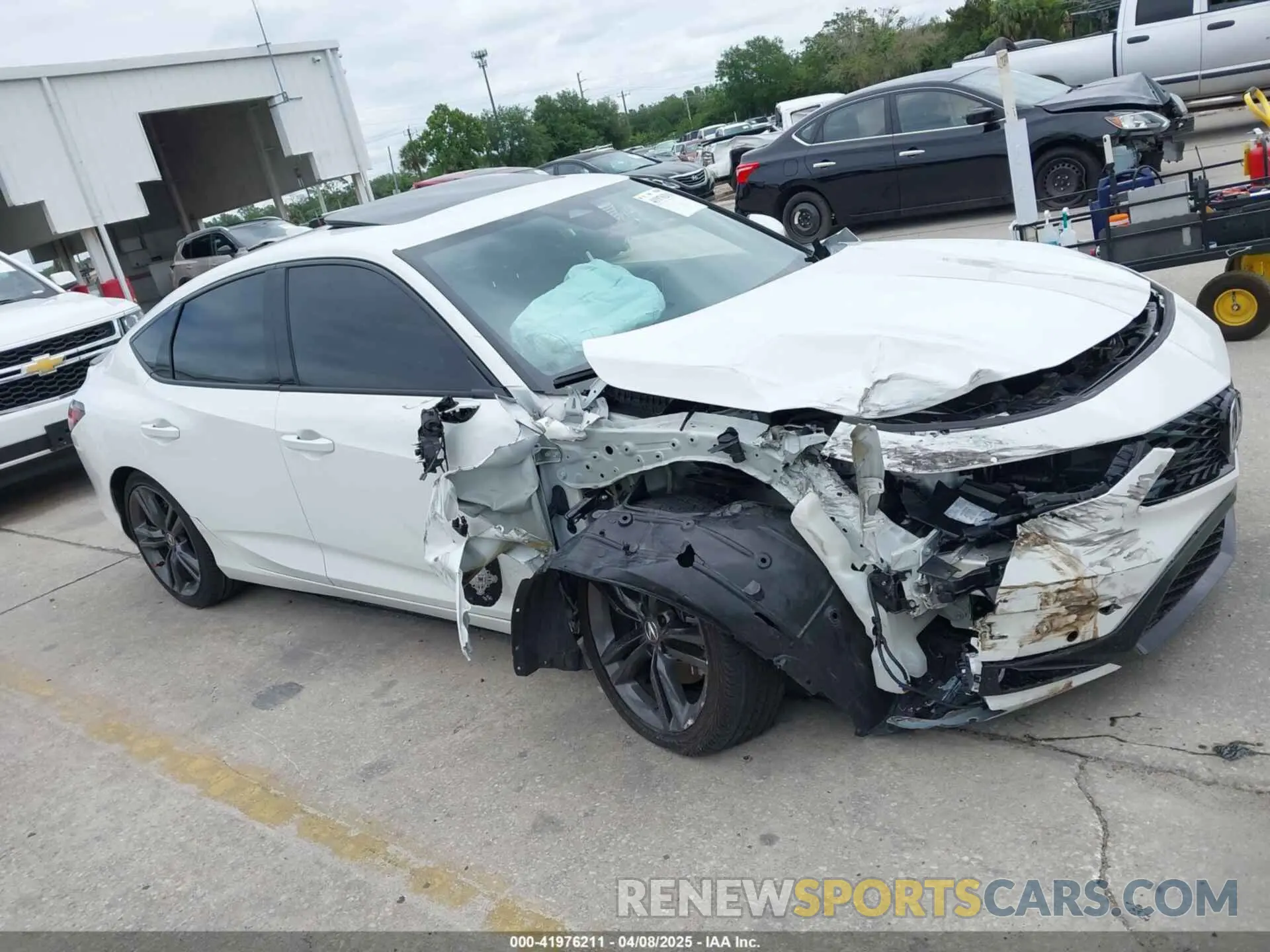 13 fotografías del automóvil dañado 19UDE4H63RA009206 ACURA INTEGRA 2024