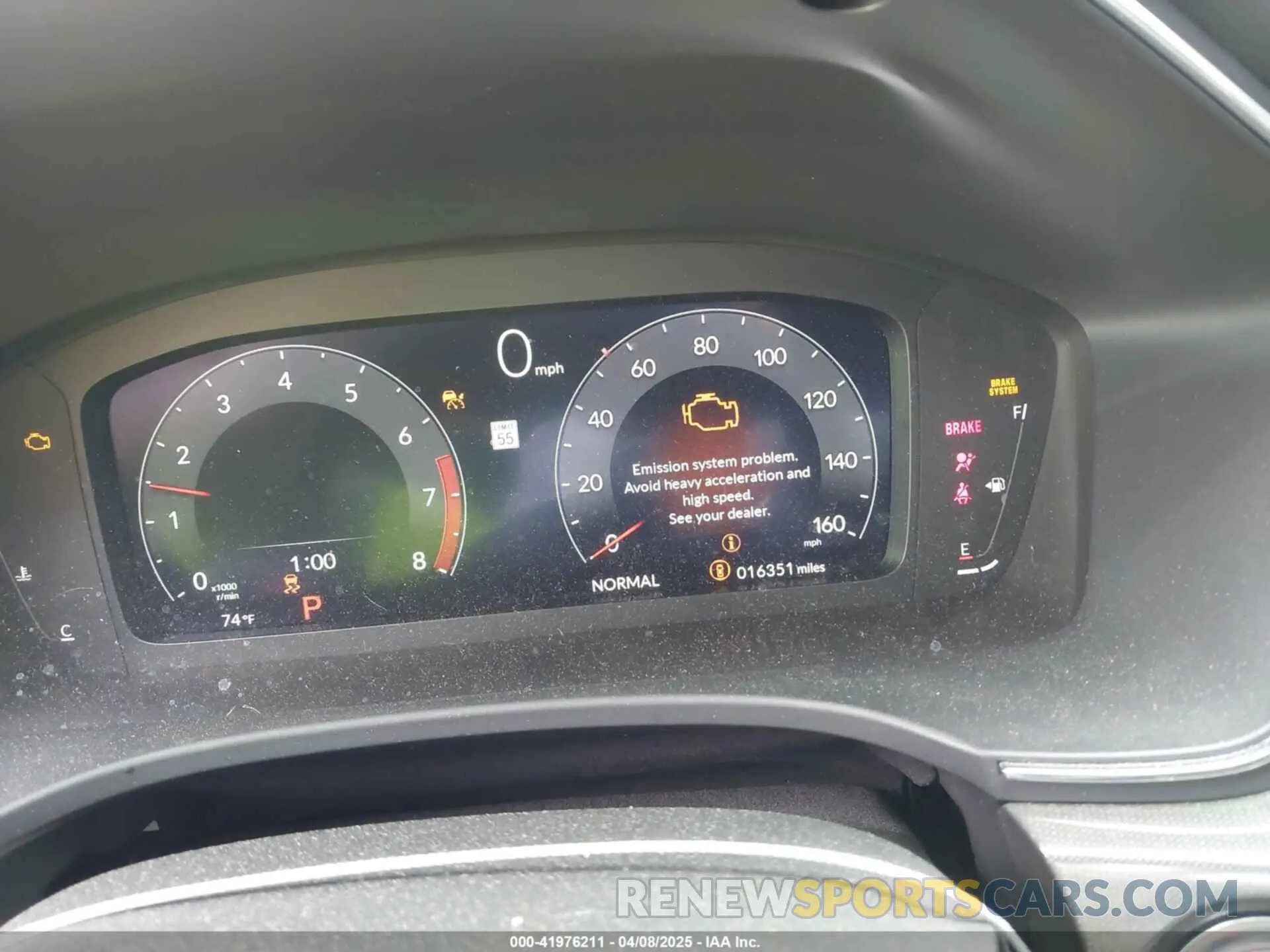 15 fotografías del automóvil dañado 19UDE4H63RA009206 ACURA INTEGRA 2024