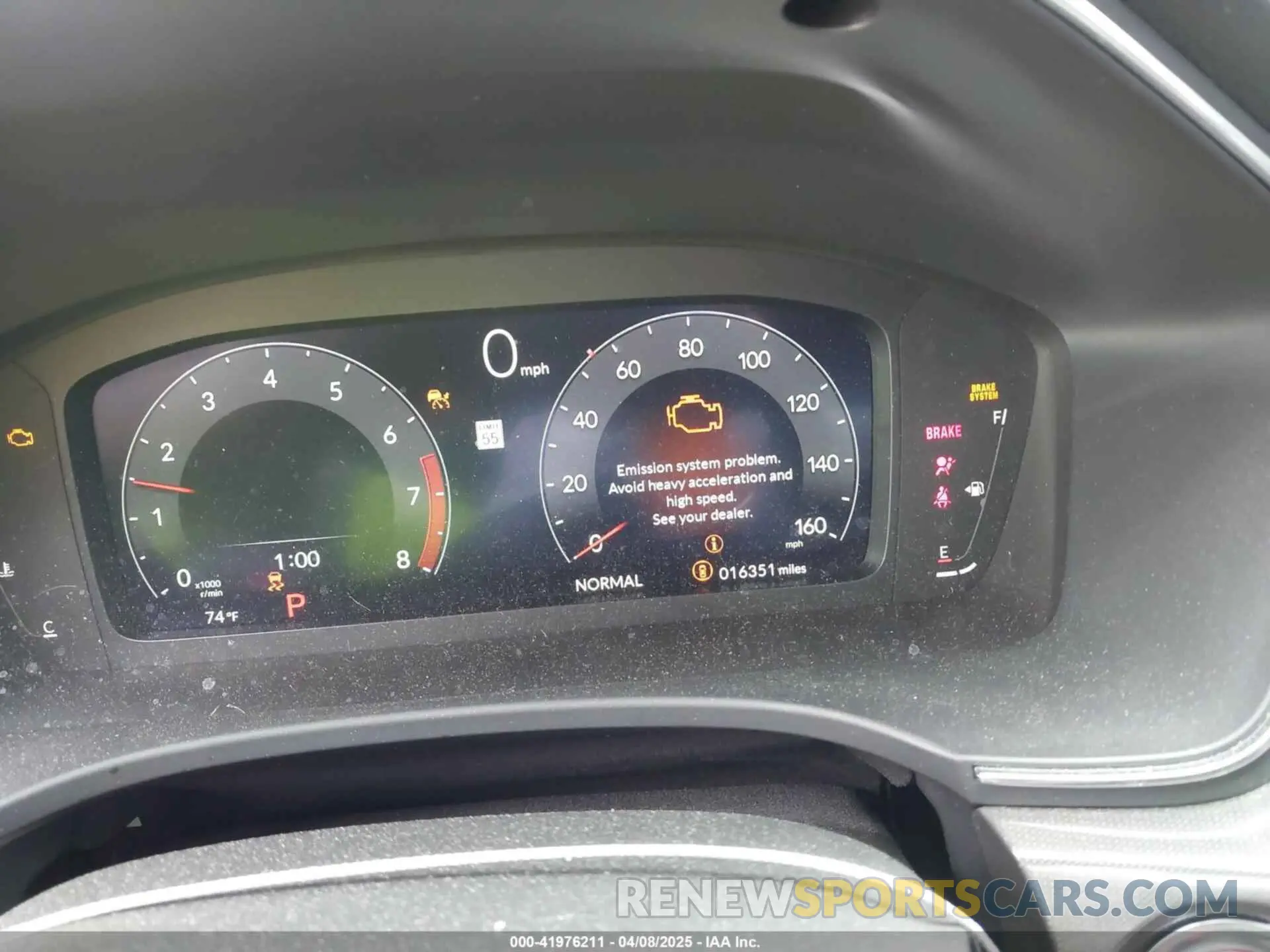 7 fotografías del automóvil dañado 19UDE4H63RA009206 ACURA INTEGRA 2024