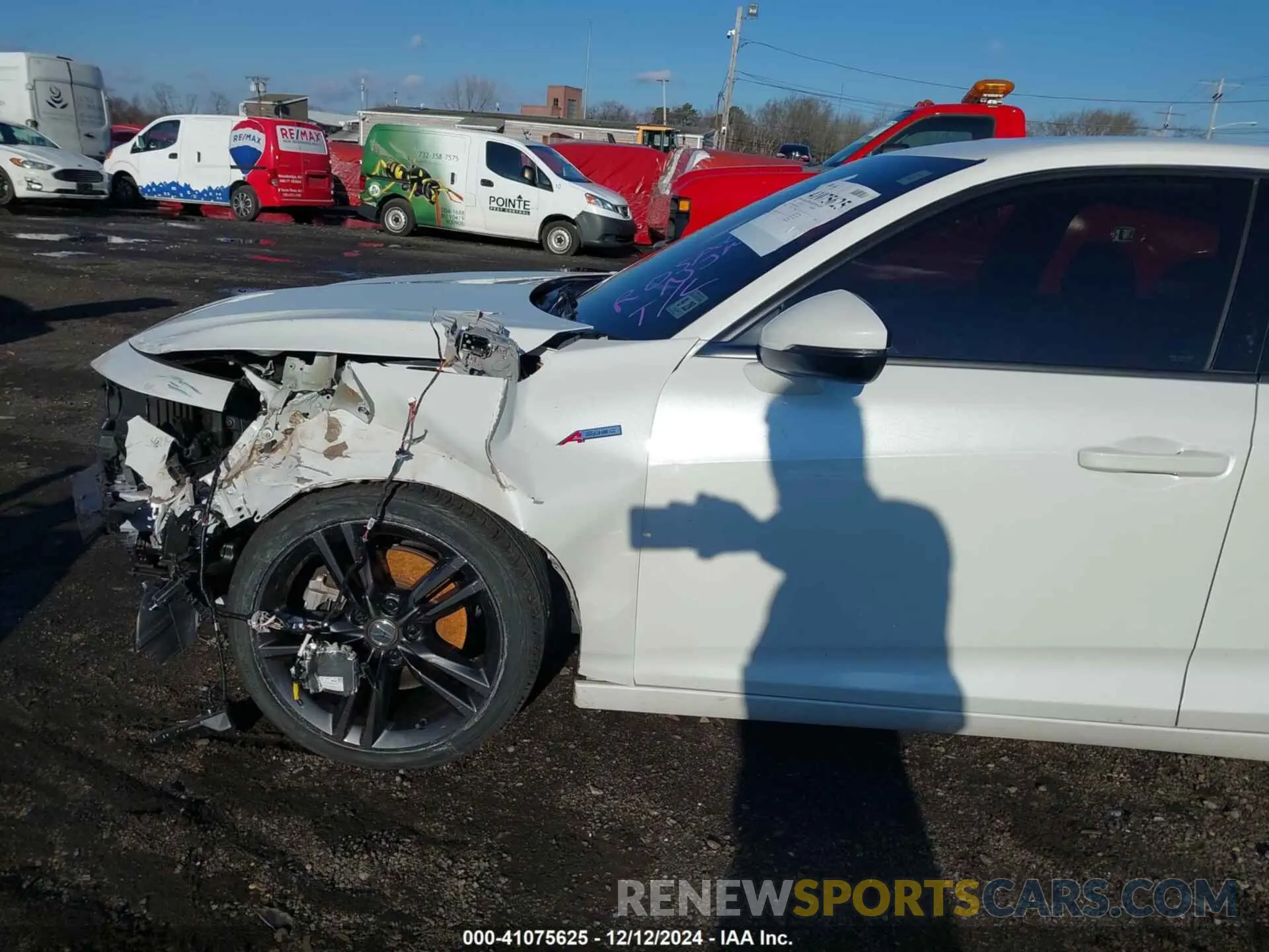 17 fotografías del automóvil dañado 19UDE4H64RA011451 ACURA INTEGRA 2024