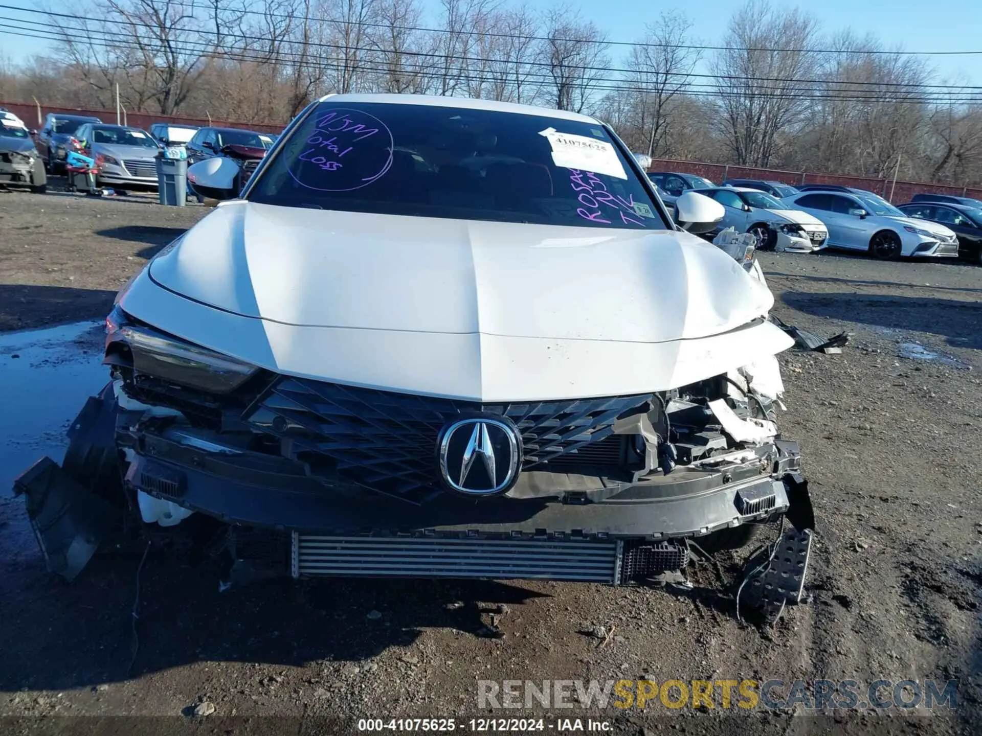 18 fotografías del automóvil dañado 19UDE4H64RA011451 ACURA INTEGRA 2024