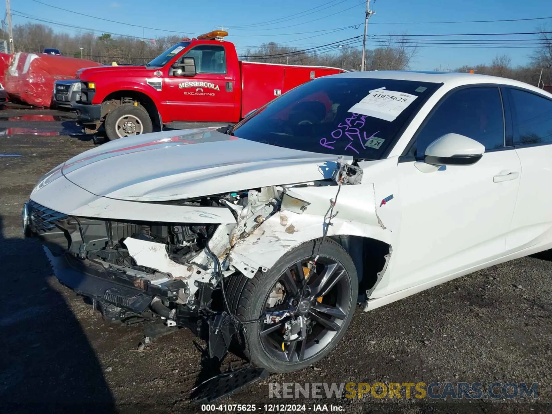 6 fotografías del automóvil dañado 19UDE4H64RA011451 ACURA INTEGRA 2024