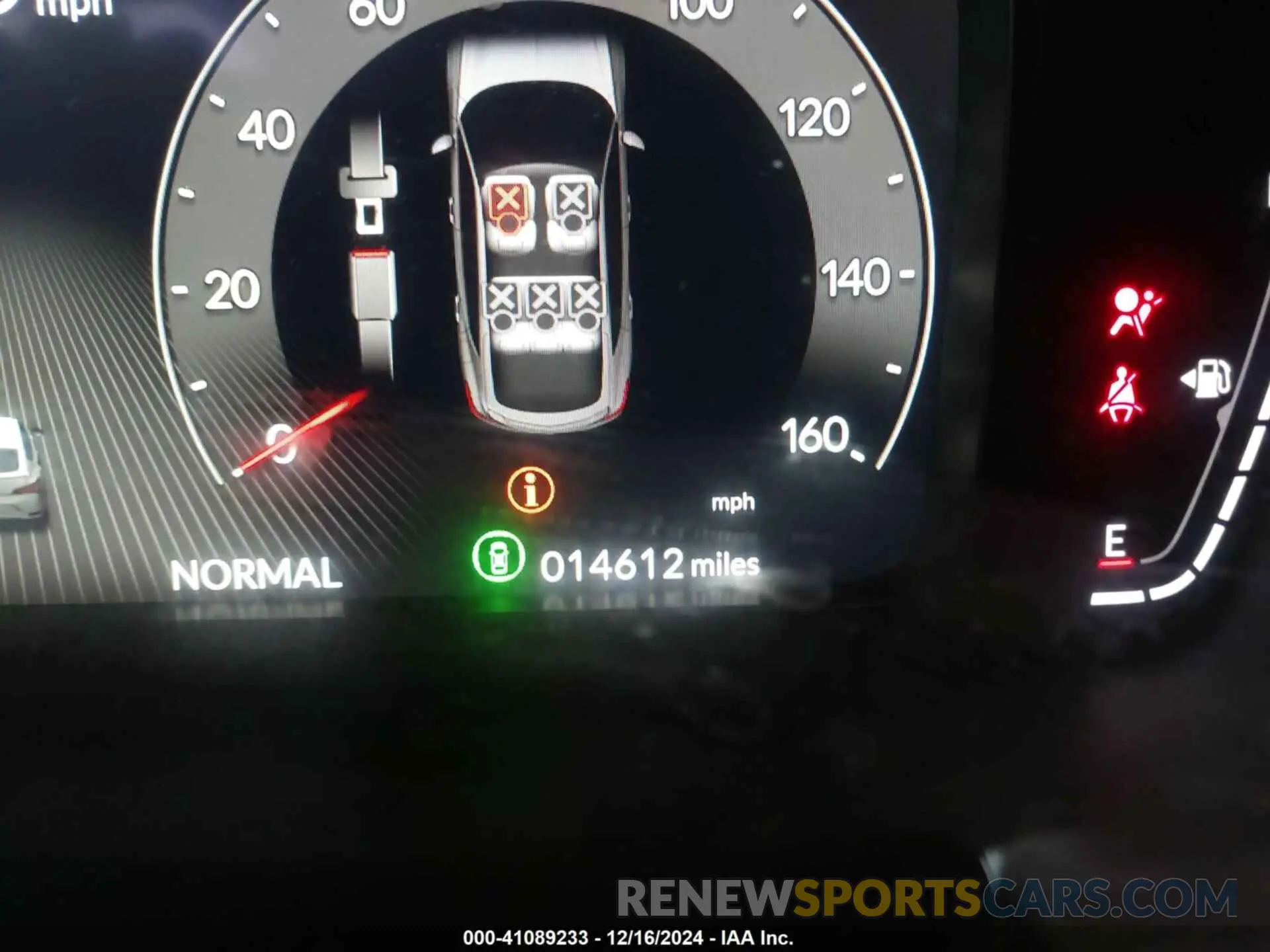 15 fotografías del automóvil dañado 19UDE4H65RA020014 ACURA INTEGRA 2024