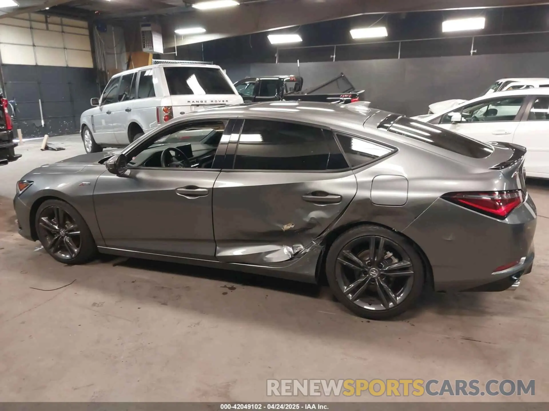 14 fotografías del automóvil dañado 19UDE4H67RA016062 ACURA INTEGRA 2024
