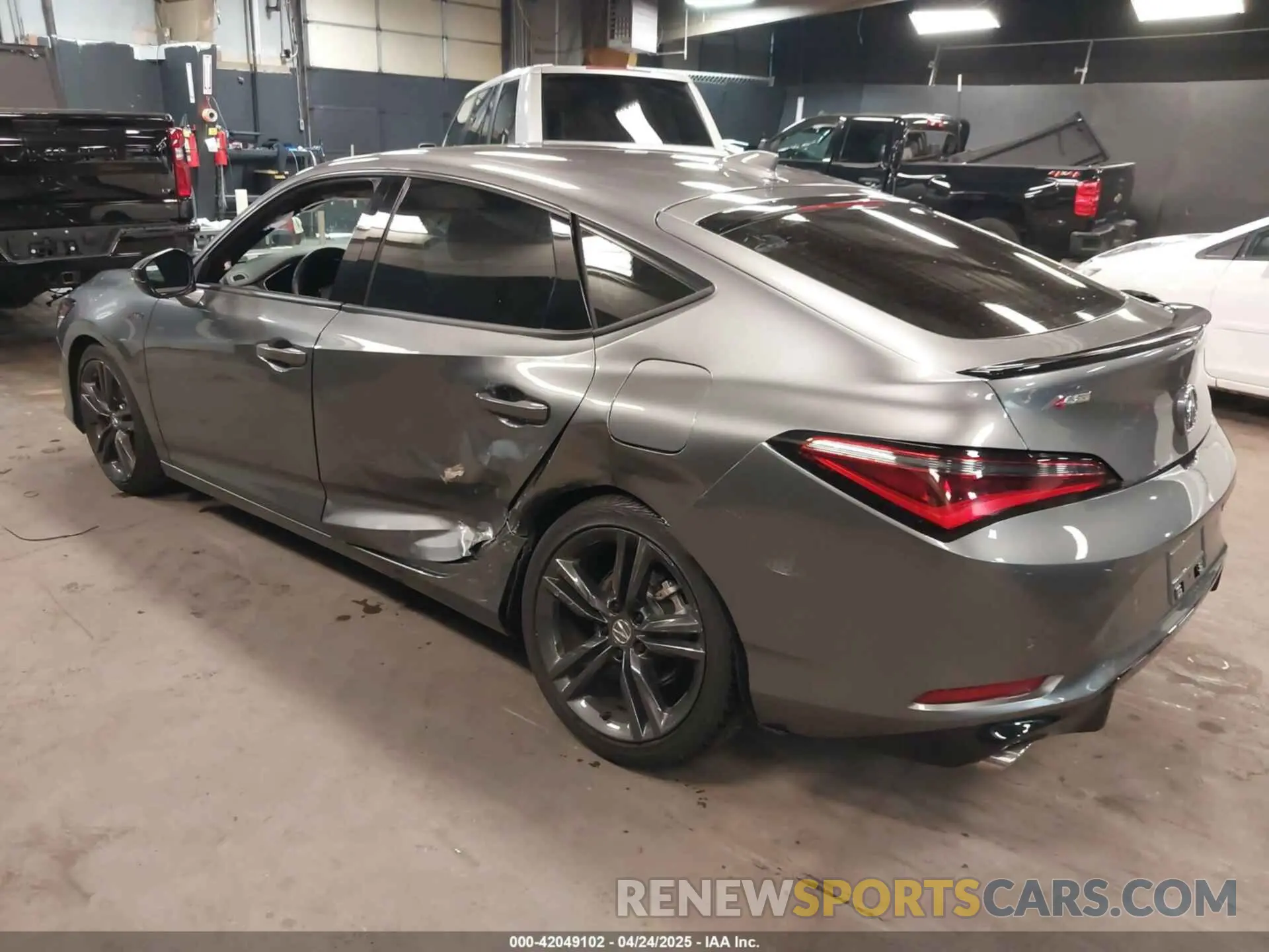 3 fotografías del automóvil dañado 19UDE4H67RA016062 ACURA INTEGRA 2024