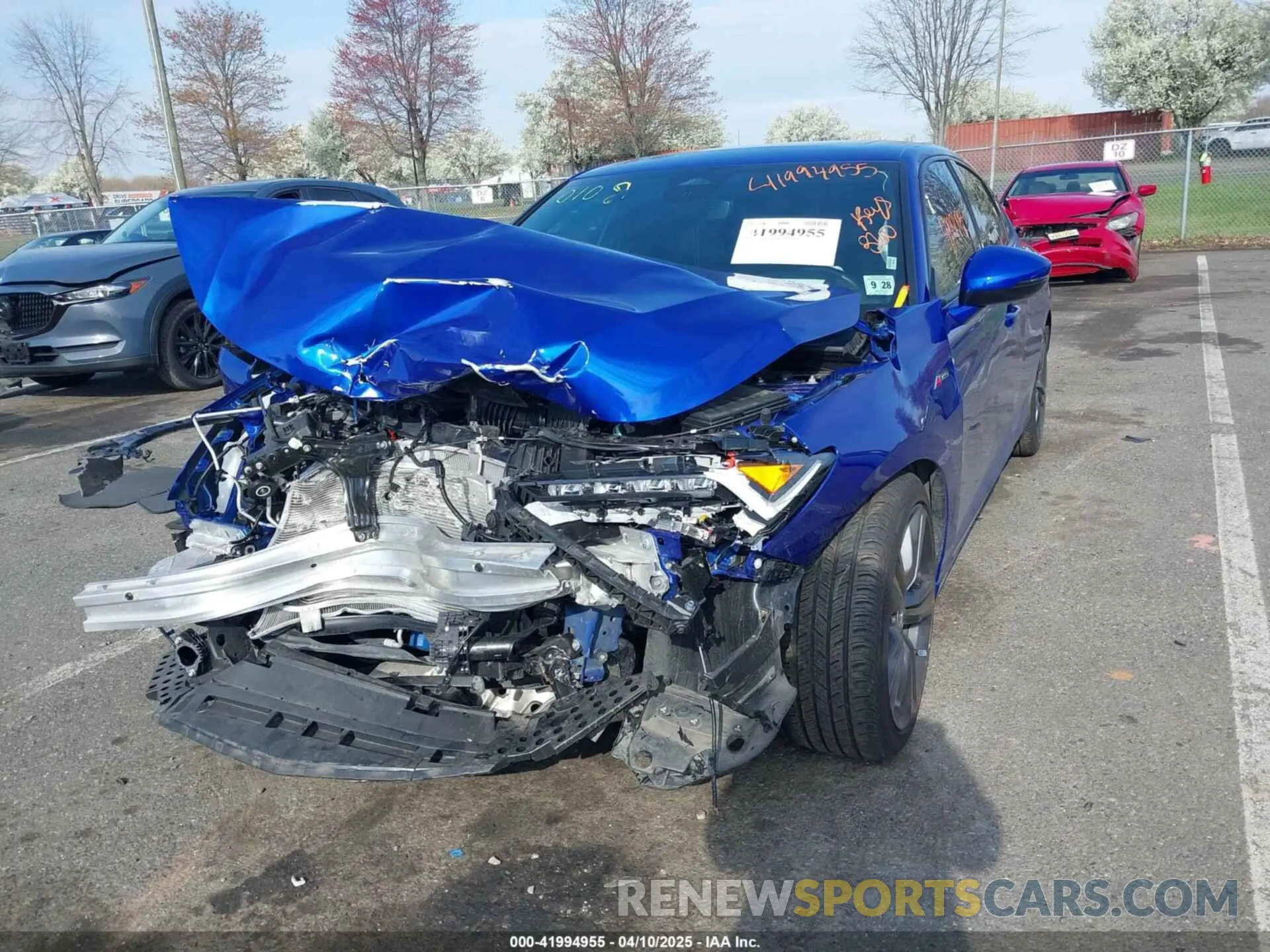 2 fotografías del automóvil dañado 19UDE4H68RA010108 ACURA INTEGRA 2024
