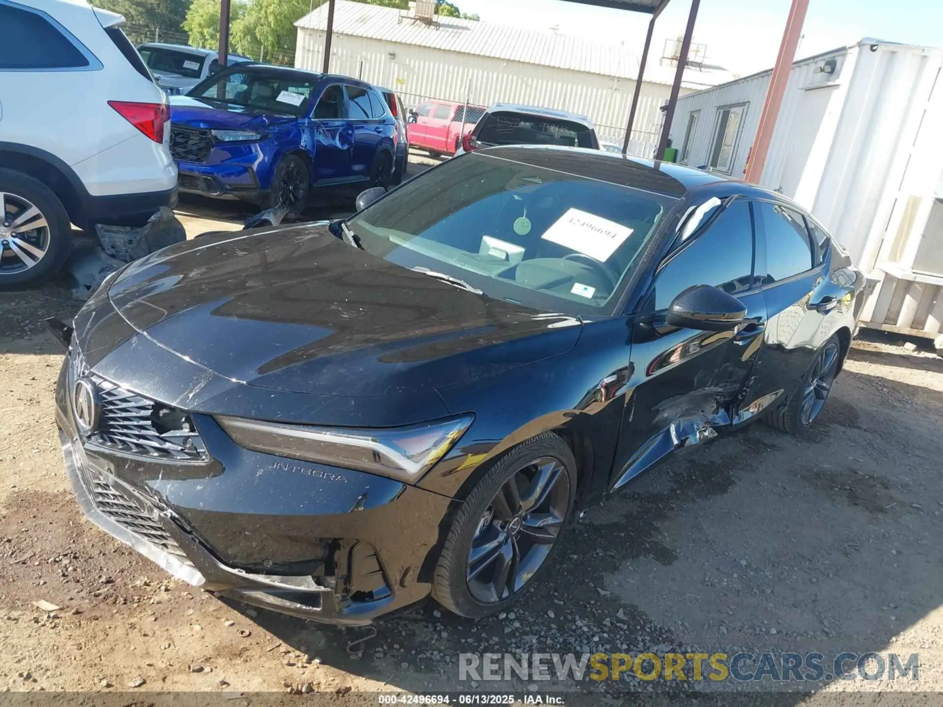 2 fotografías del automóvil dañado 19UDE4H69RA001773 ACURA INTEGRA 2024