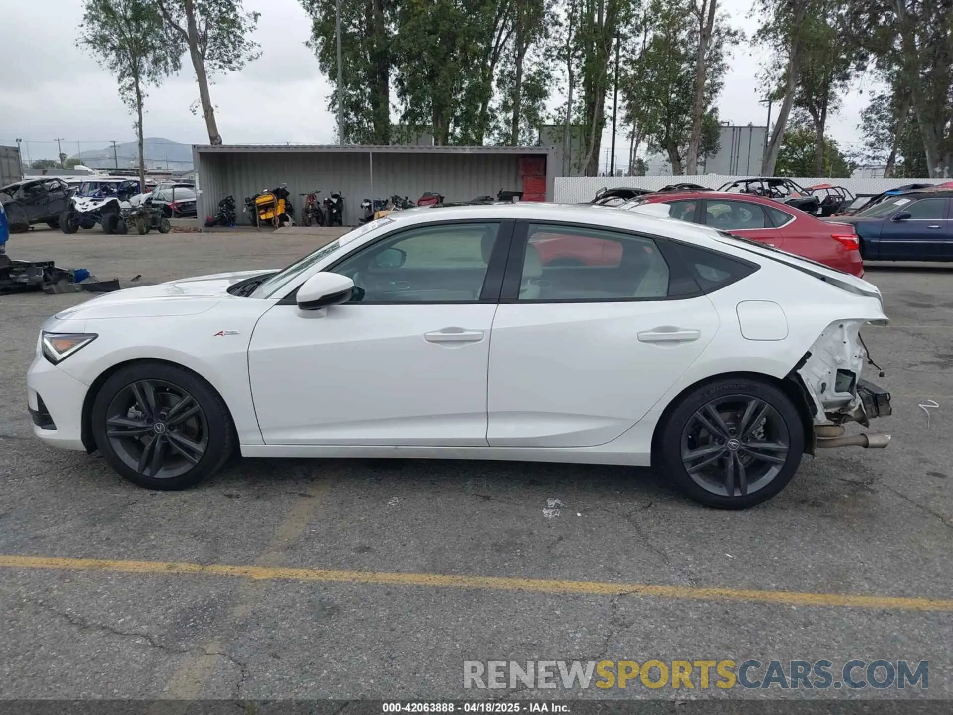 15 fotografías del automóvil dañado 19UDE4H6XRA019618 ACURA INTEGRA 2024