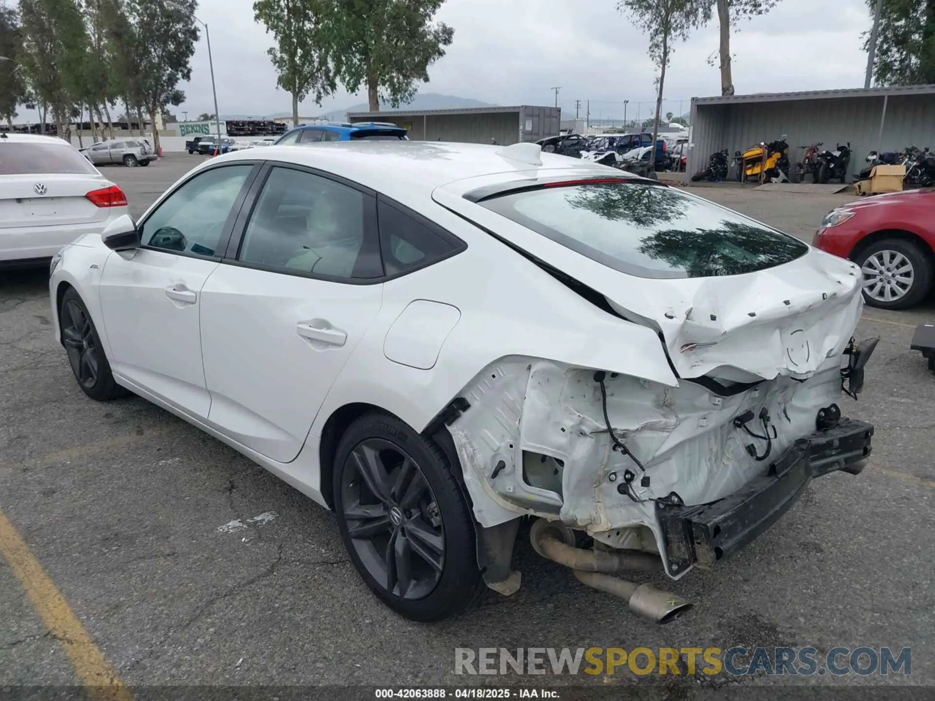 3 fotografías del automóvil dañado 19UDE4H6XRA019618 ACURA INTEGRA 2024