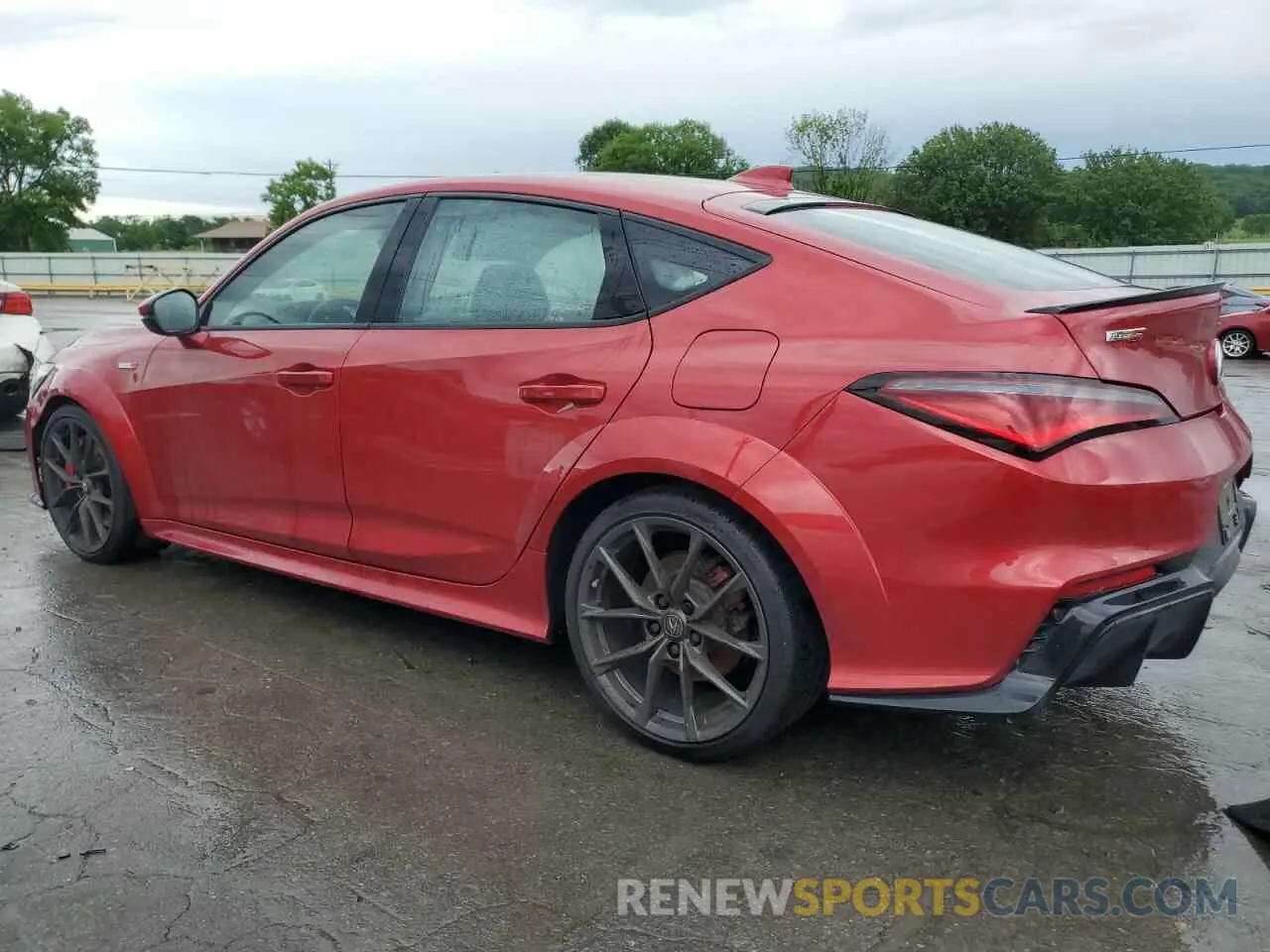 2 fotografías del automóvil dañado 19UDE5G90RA000674 ACURA INTEGRA 2024