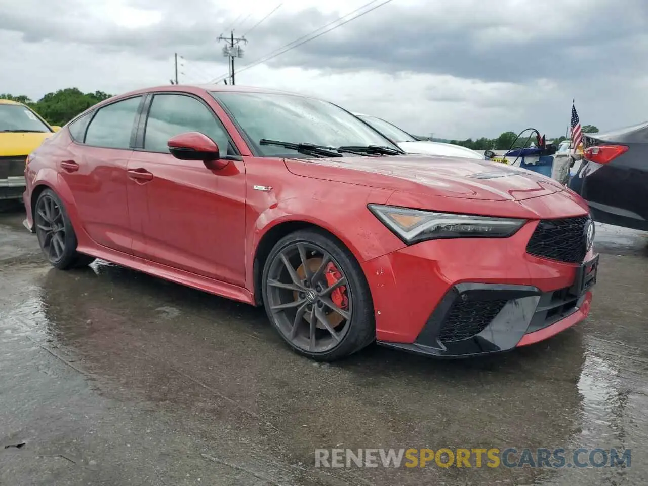 4 fotografías del automóvil dañado 19UDE5G90RA000674 ACURA INTEGRA 2024
