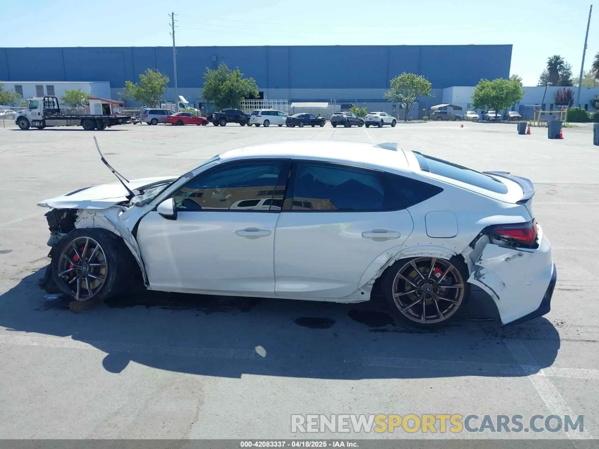 14 fotografías del automóvil dañado 19UDE5G93RA000183 ACURA INTEGRA 2024