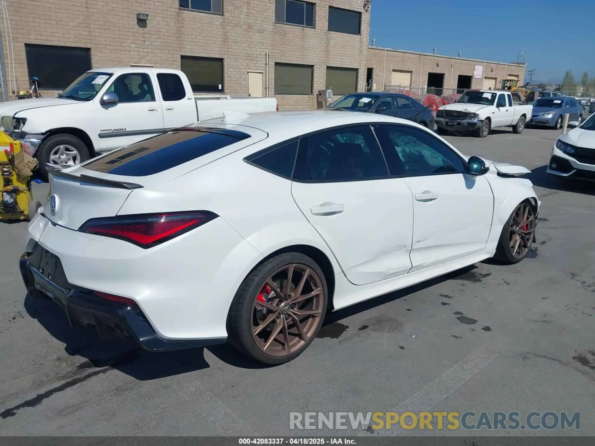 4 fotografías del automóvil dañado 19UDE5G93RA000183 ACURA INTEGRA 2024