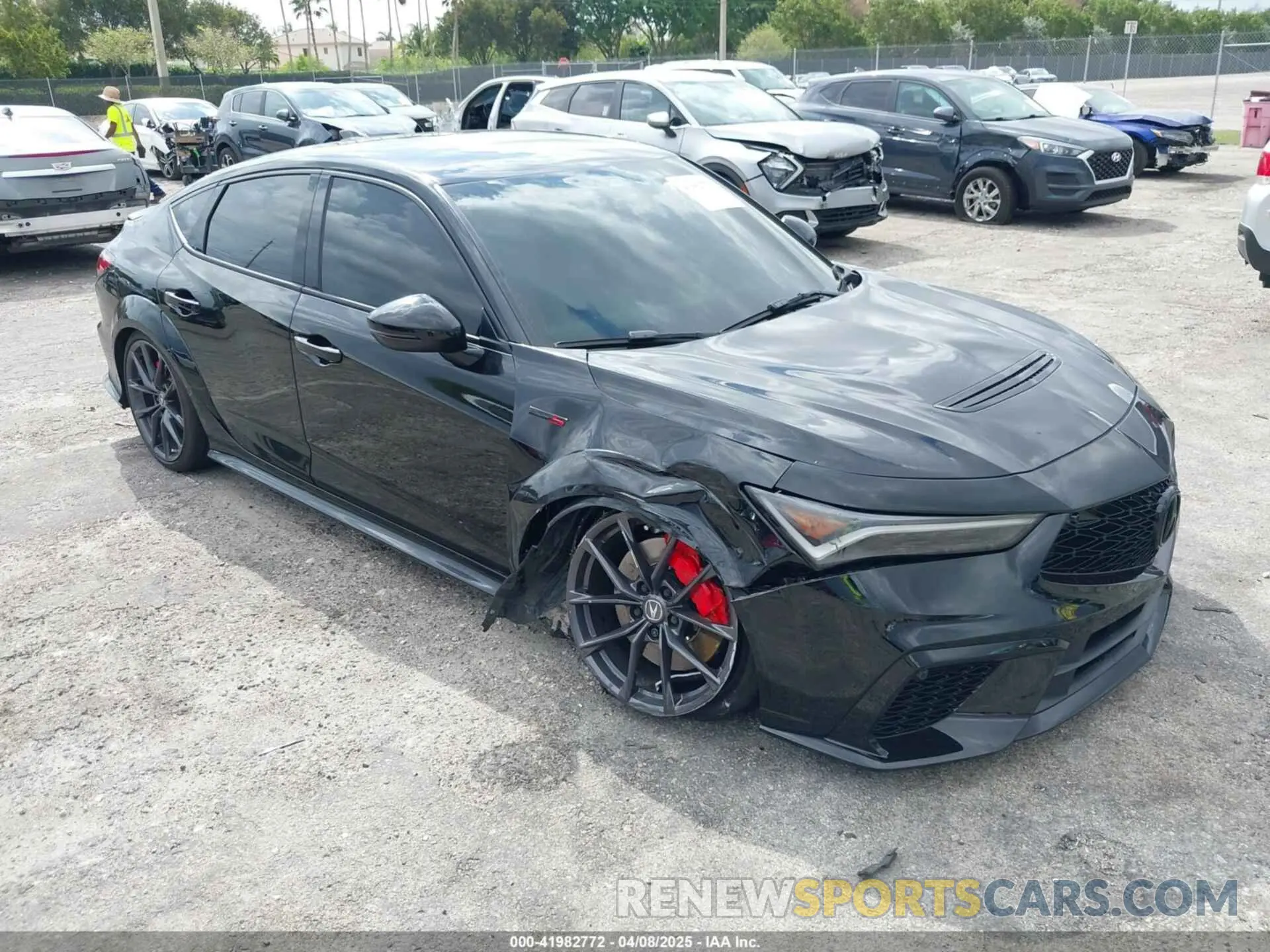 1 fotografías del automóvil dañado 19UDE5G98RA002897 ACURA INTEGRA 2024