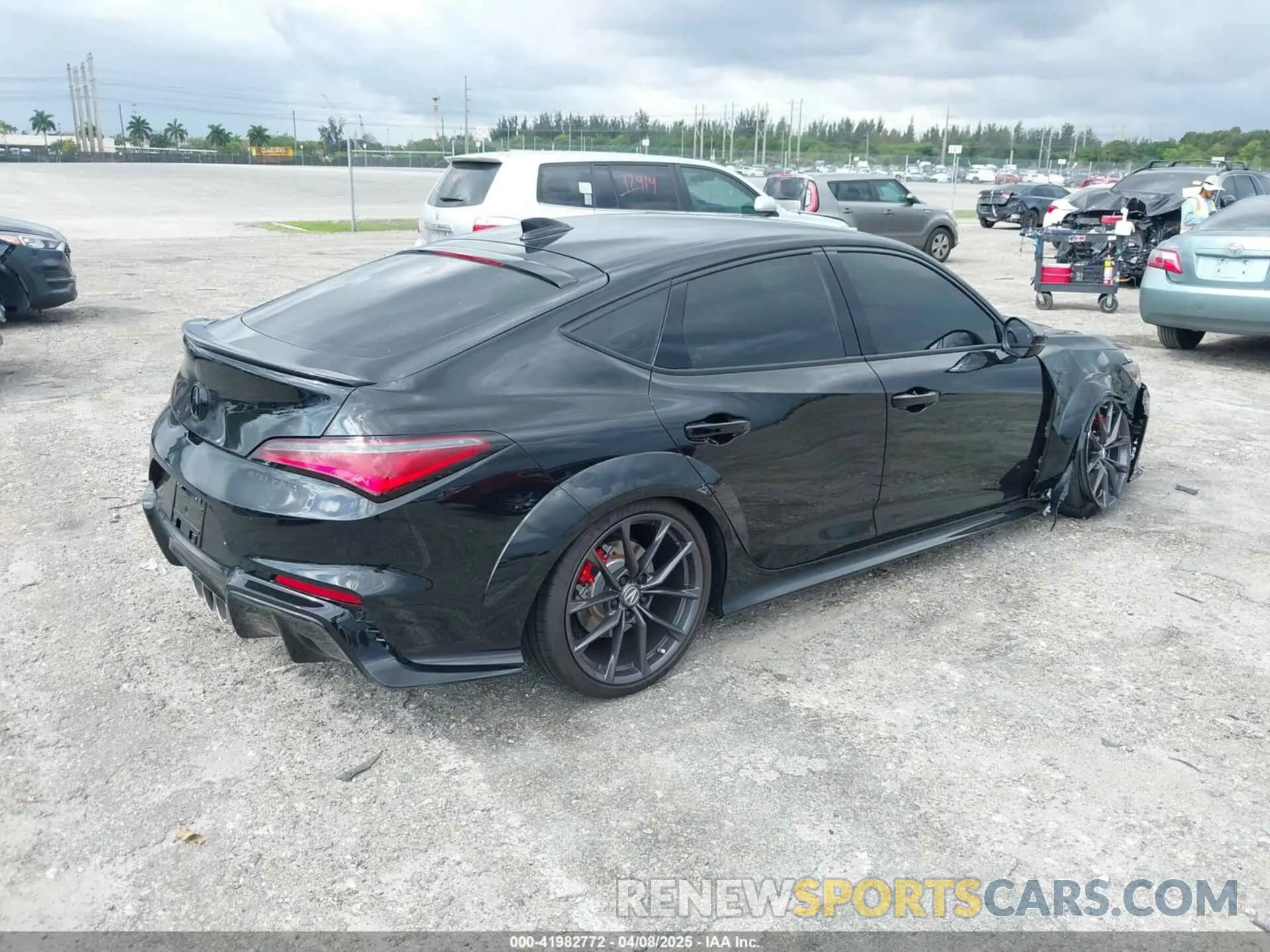 4 fotografías del automóvil dañado 19UDE5G98RA002897 ACURA INTEGRA 2024
