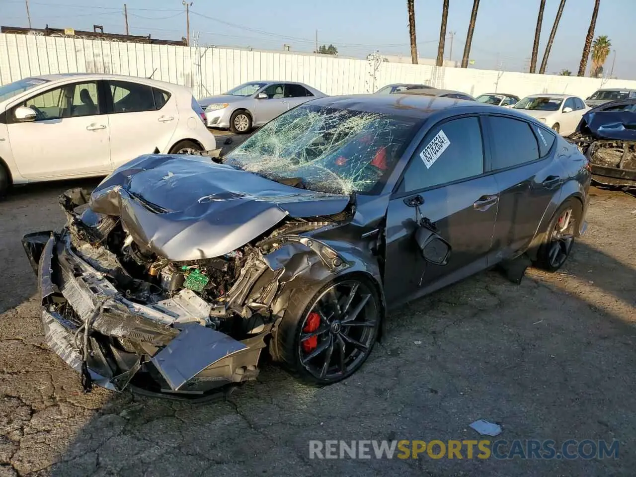 1 fotografías del automóvil dañado 19UDE5G99RA001256 ACURA INTEGRA 2024
