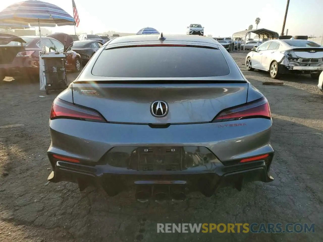 6 fotografías del automóvil dañado 19UDE5G99RA001256 ACURA INTEGRA 2024