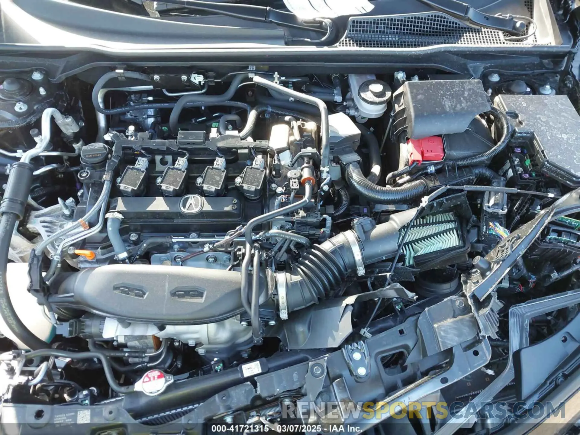 10 fotografías del automóvil dañado 19UDE4H31SA008003 ACURA INTEGRA 2025