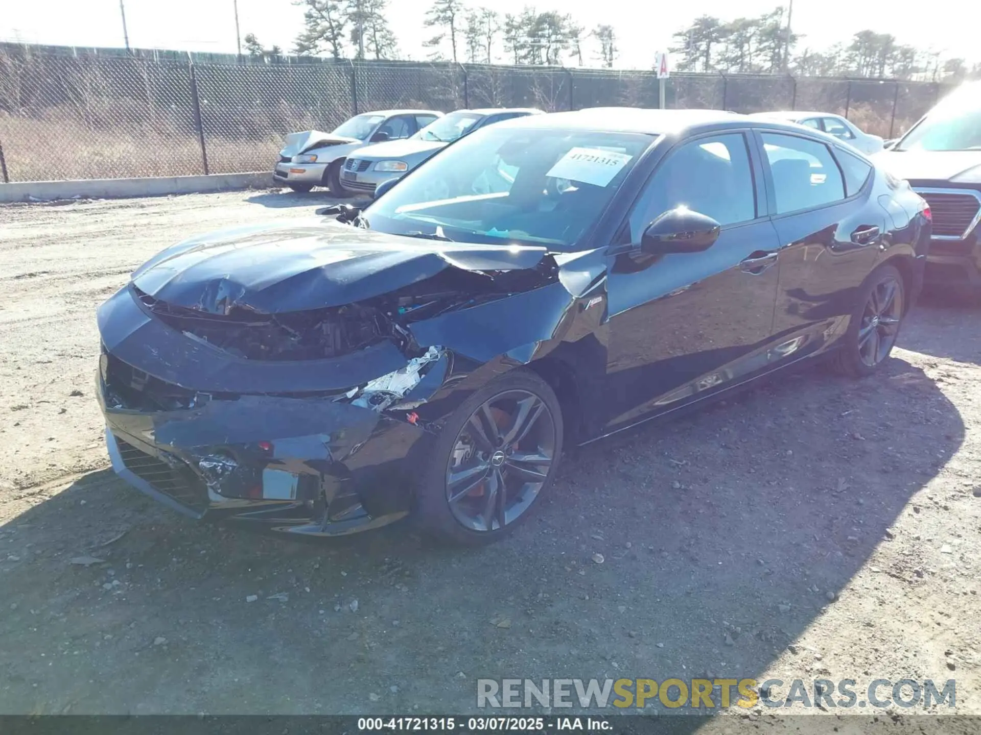 2 fotografías del automóvil dañado 19UDE4H31SA008003 ACURA INTEGRA 2025