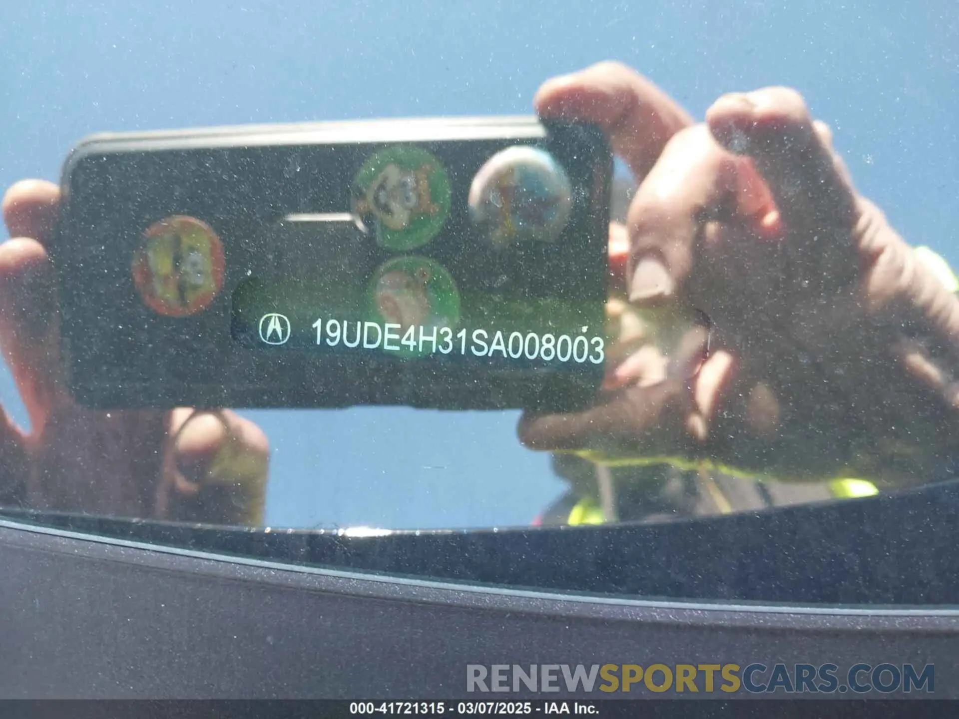 20 fotografías del automóvil dañado 19UDE4H31SA008003 ACURA INTEGRA 2025
