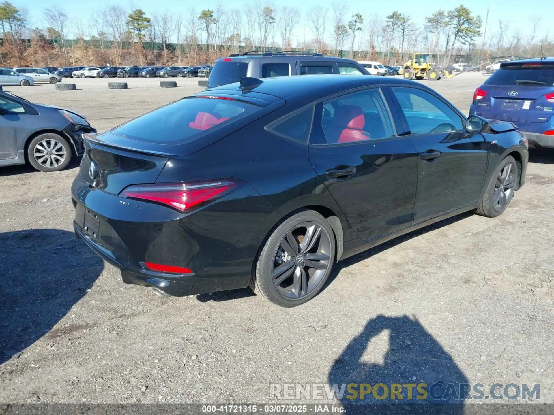 4 fotografías del automóvil dañado 19UDE4H31SA008003 ACURA INTEGRA 2025