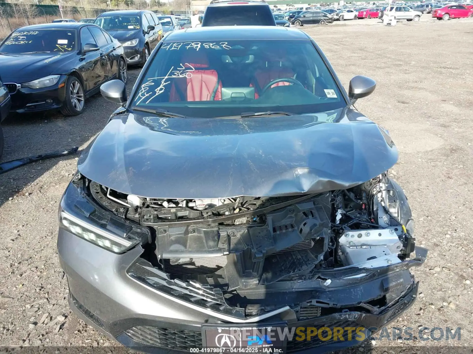 12 fotografías del automóvil dañado 19UDE4H32SA003344 ACURA INTEGRA 2025