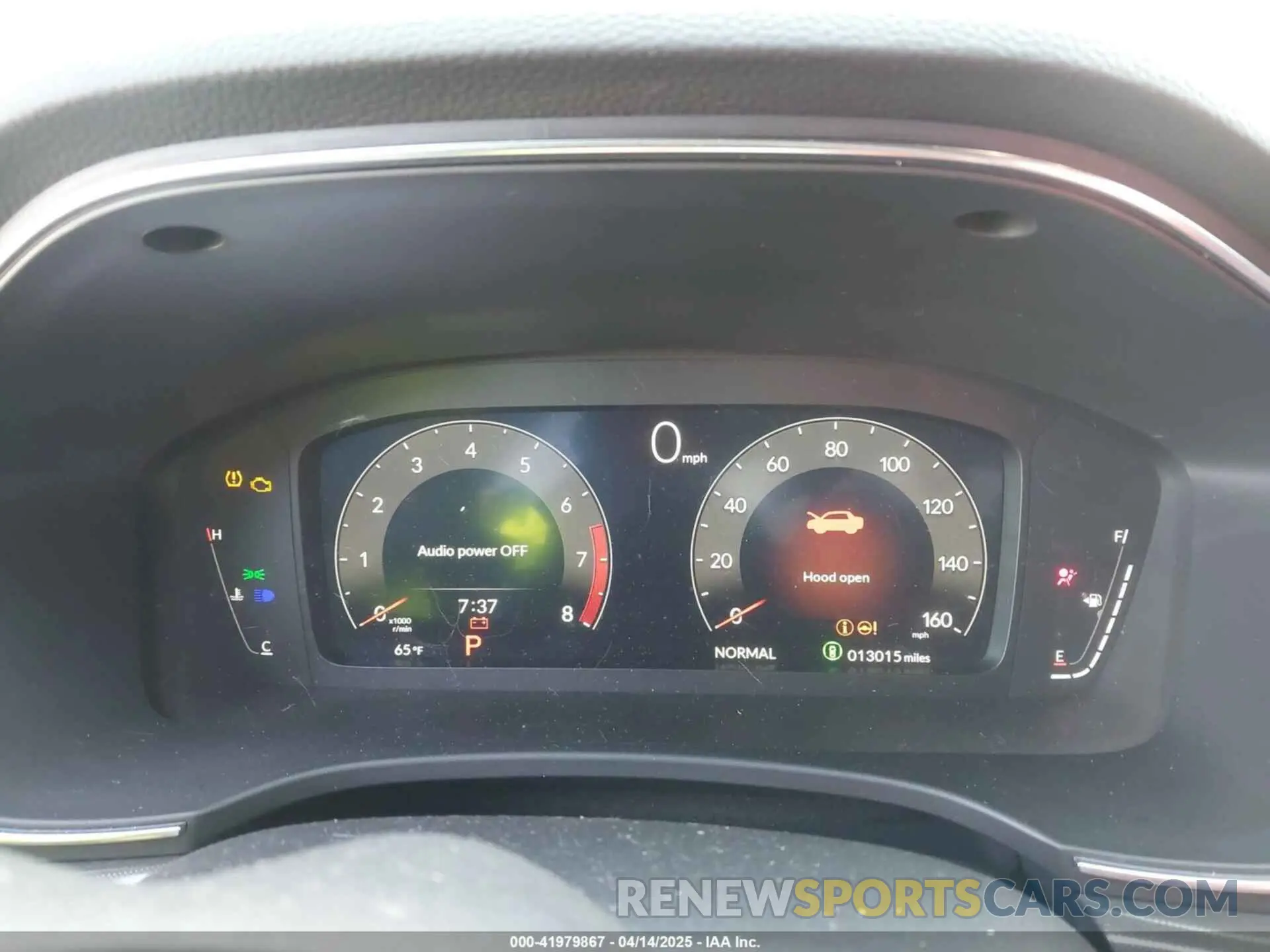 15 fotografías del automóvil dañado 19UDE4H32SA003344 ACURA INTEGRA 2025