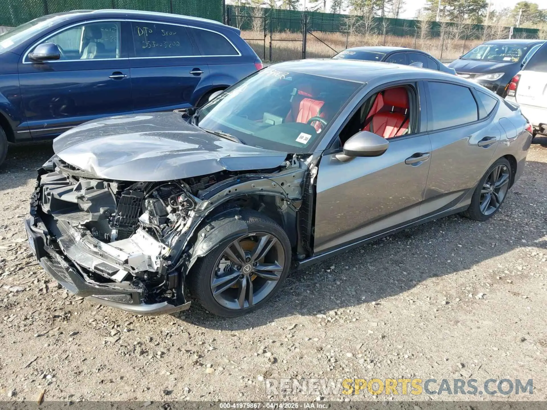 2 fotografías del automóvil dañado 19UDE4H32SA003344 ACURA INTEGRA 2025