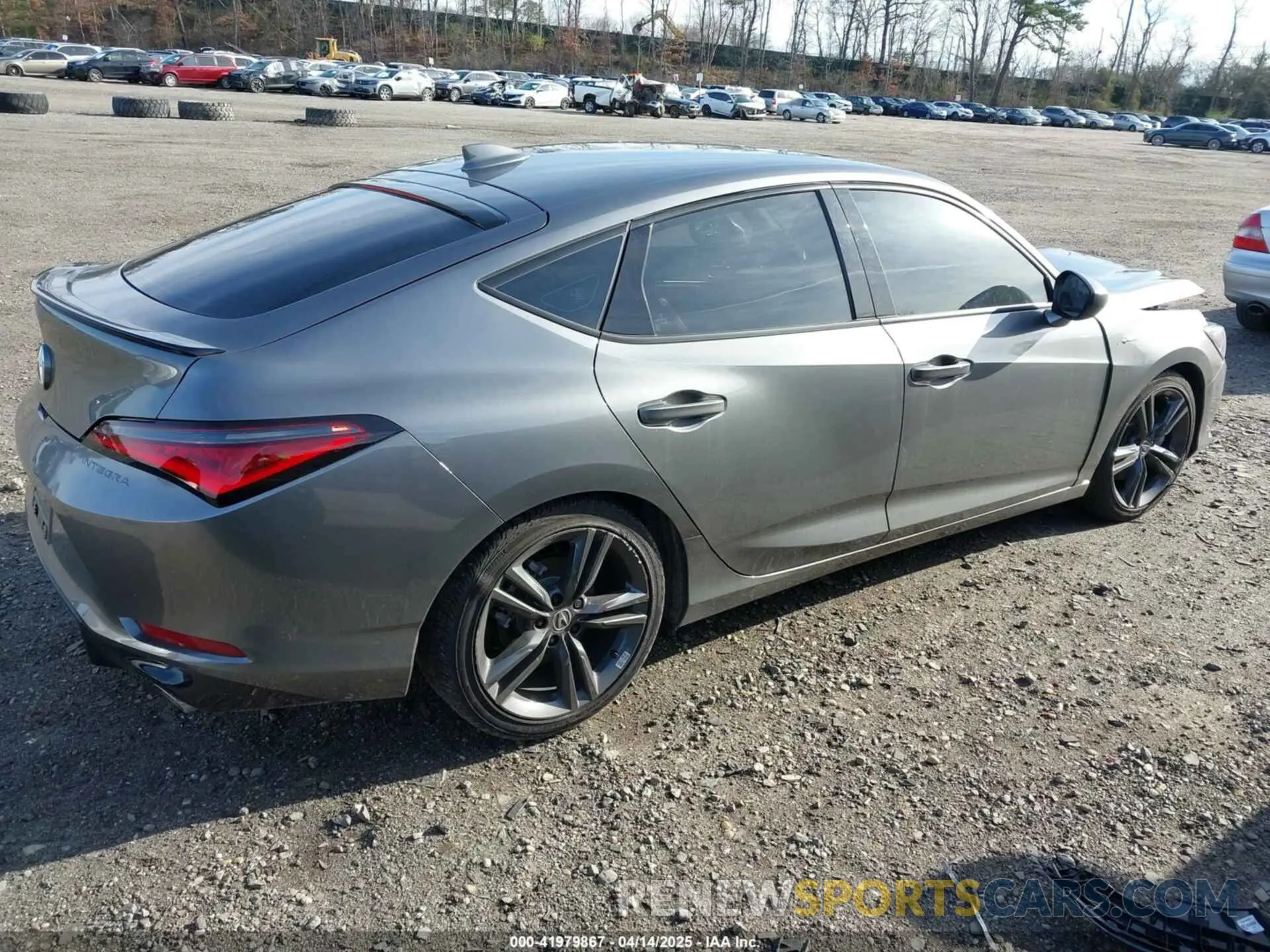 4 fotografías del automóvil dañado 19UDE4H32SA003344 ACURA INTEGRA 2025