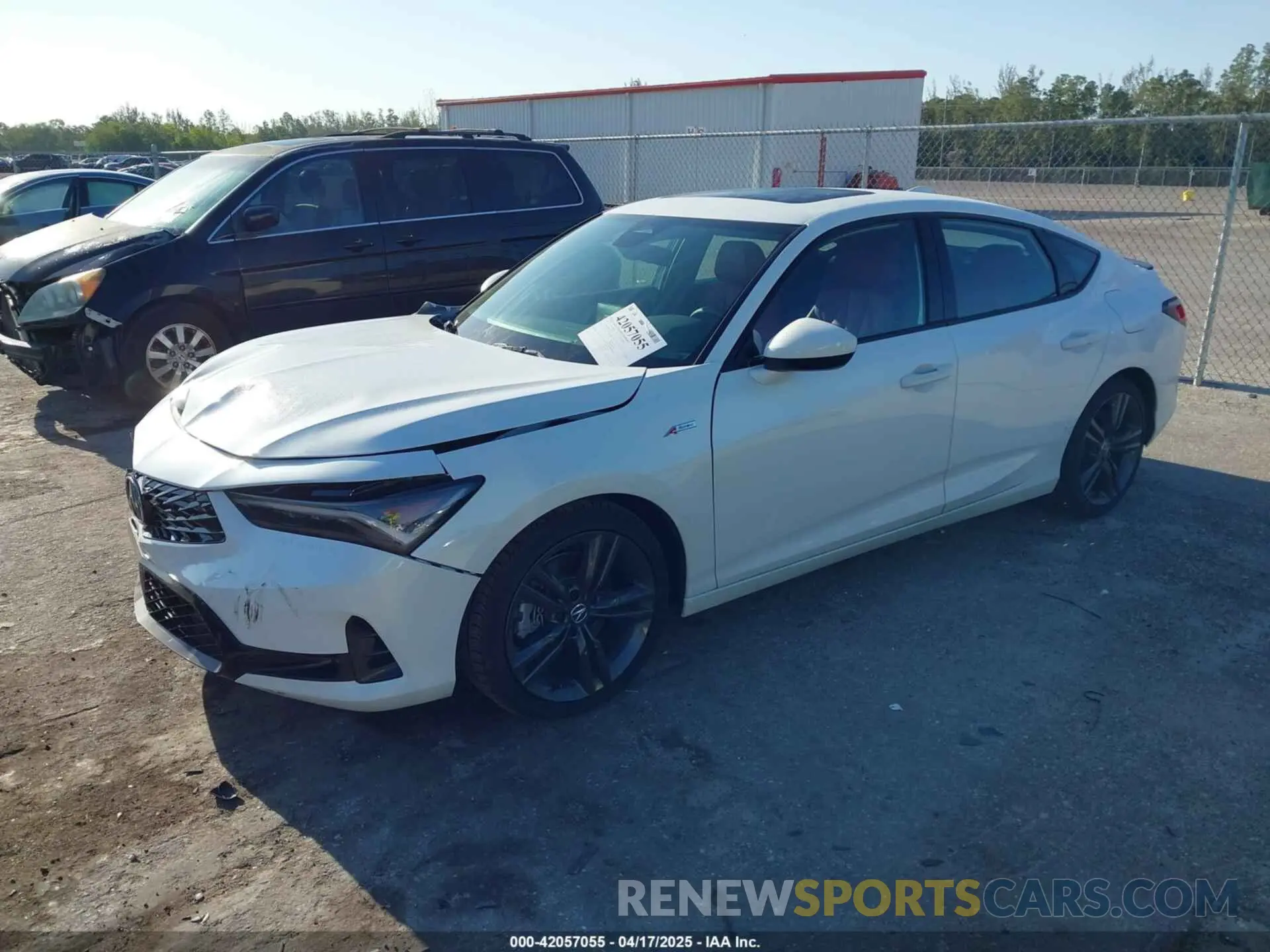 2 fotografías del automóvil dañado 19UDE4H39SA011439 ACURA INTEGRA 2025