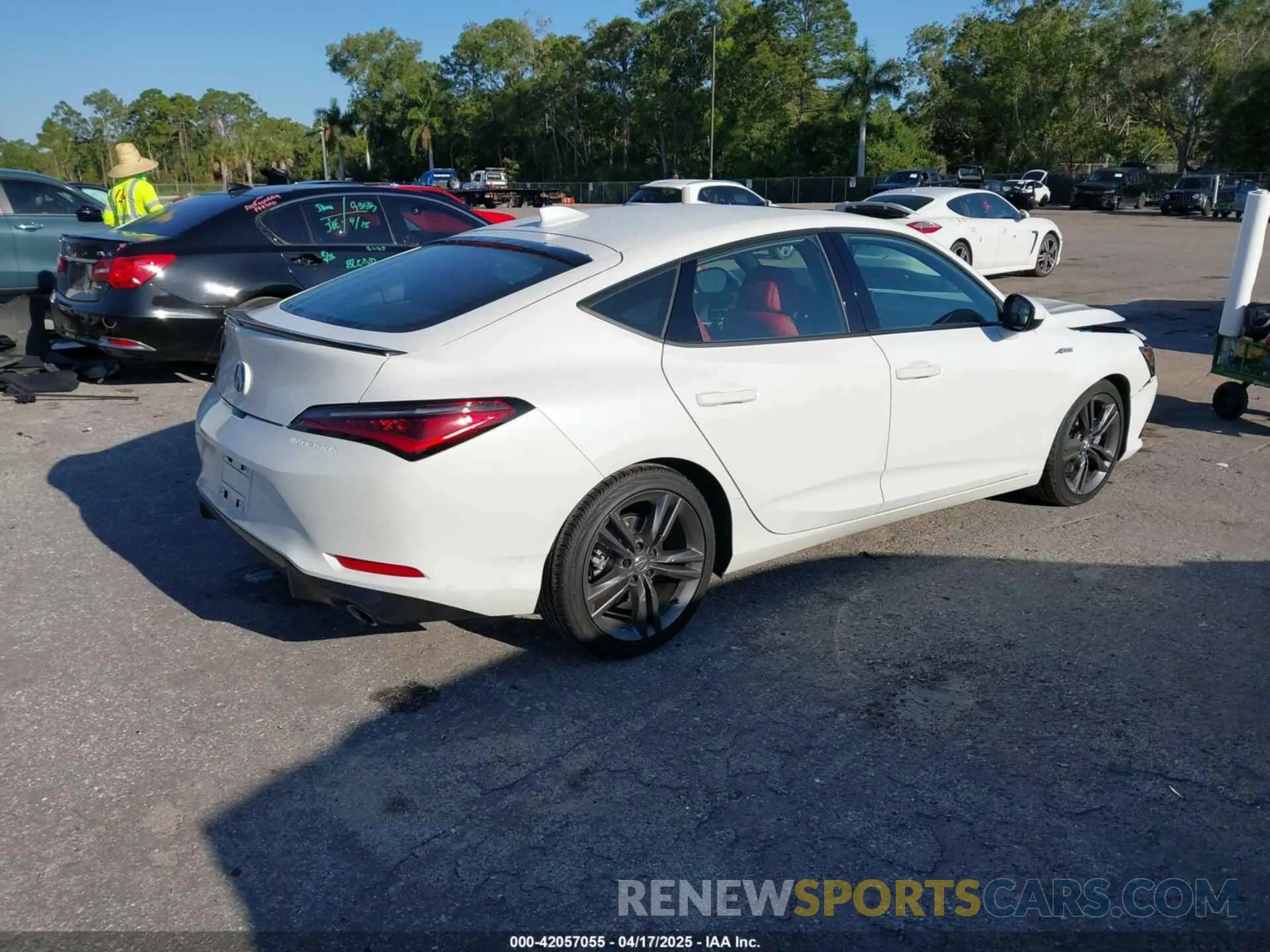 4 fotografías del automóvil dañado 19UDE4H39SA011439 ACURA INTEGRA 2025
