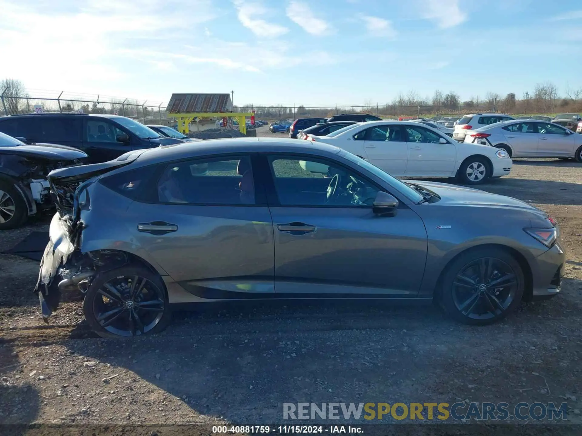 14 fotografías del automóvil dañado 19UDE4H64SA000391 ACURA INTEGRA 2025