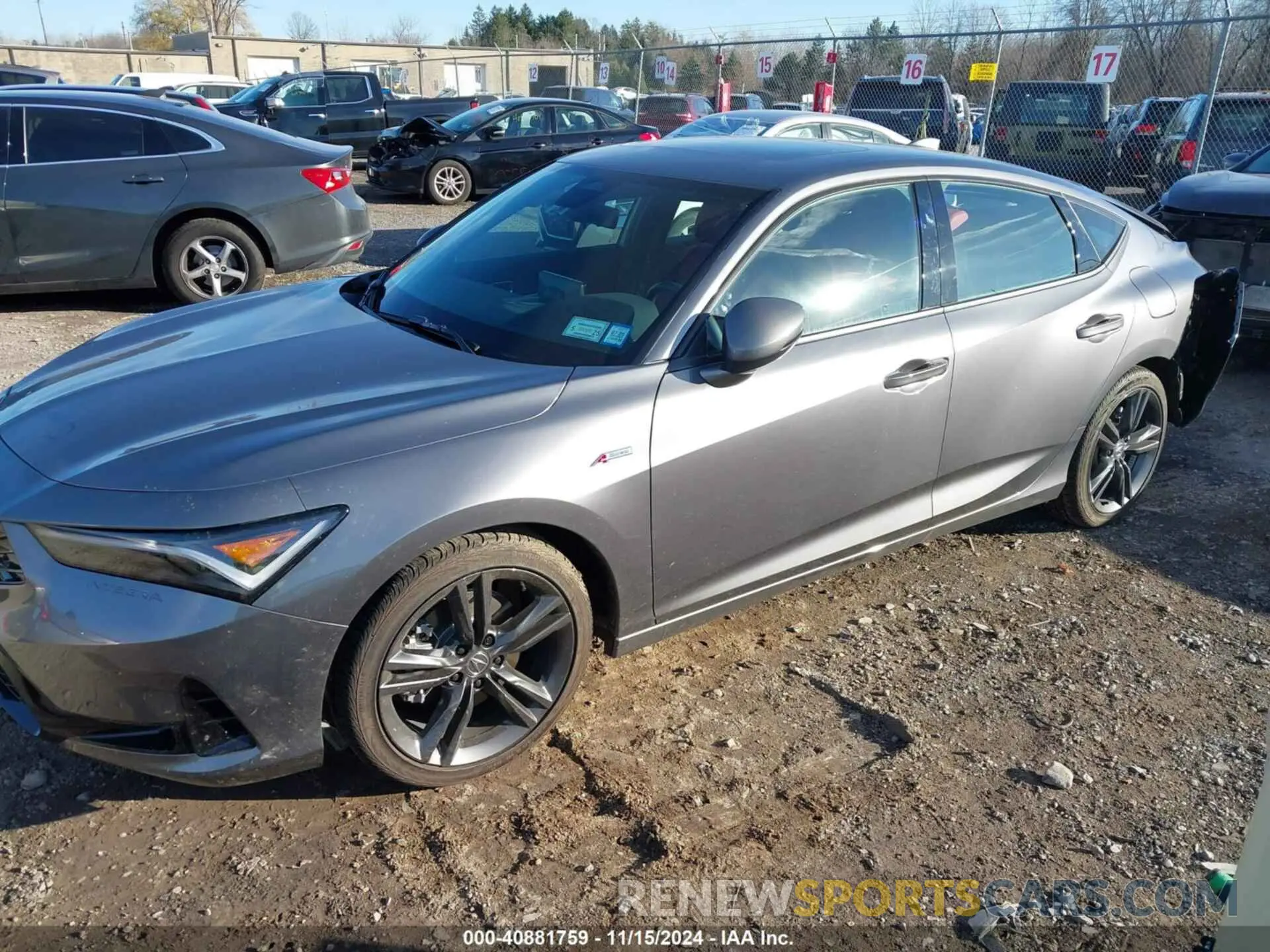 2 fotografías del automóvil dañado 19UDE4H64SA000391 ACURA INTEGRA 2025