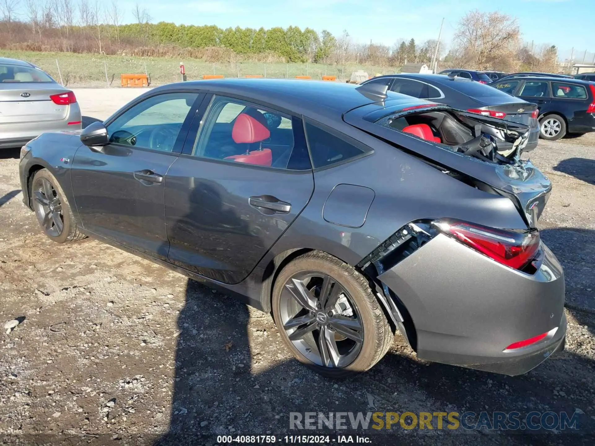 3 fotografías del automóvil dañado 19UDE4H64SA000391 ACURA INTEGRA 2025