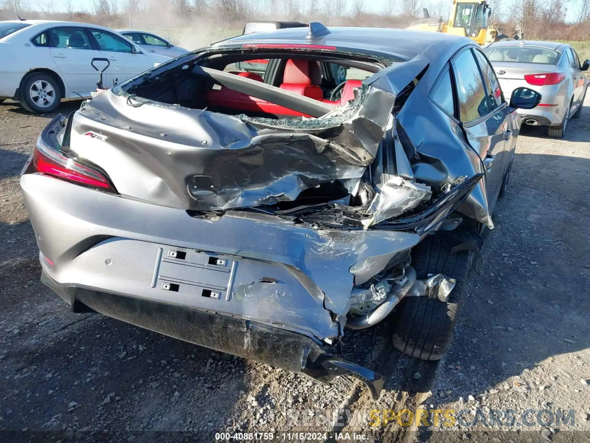 6 fotografías del automóvil dañado 19UDE4H64SA000391 ACURA INTEGRA 2025