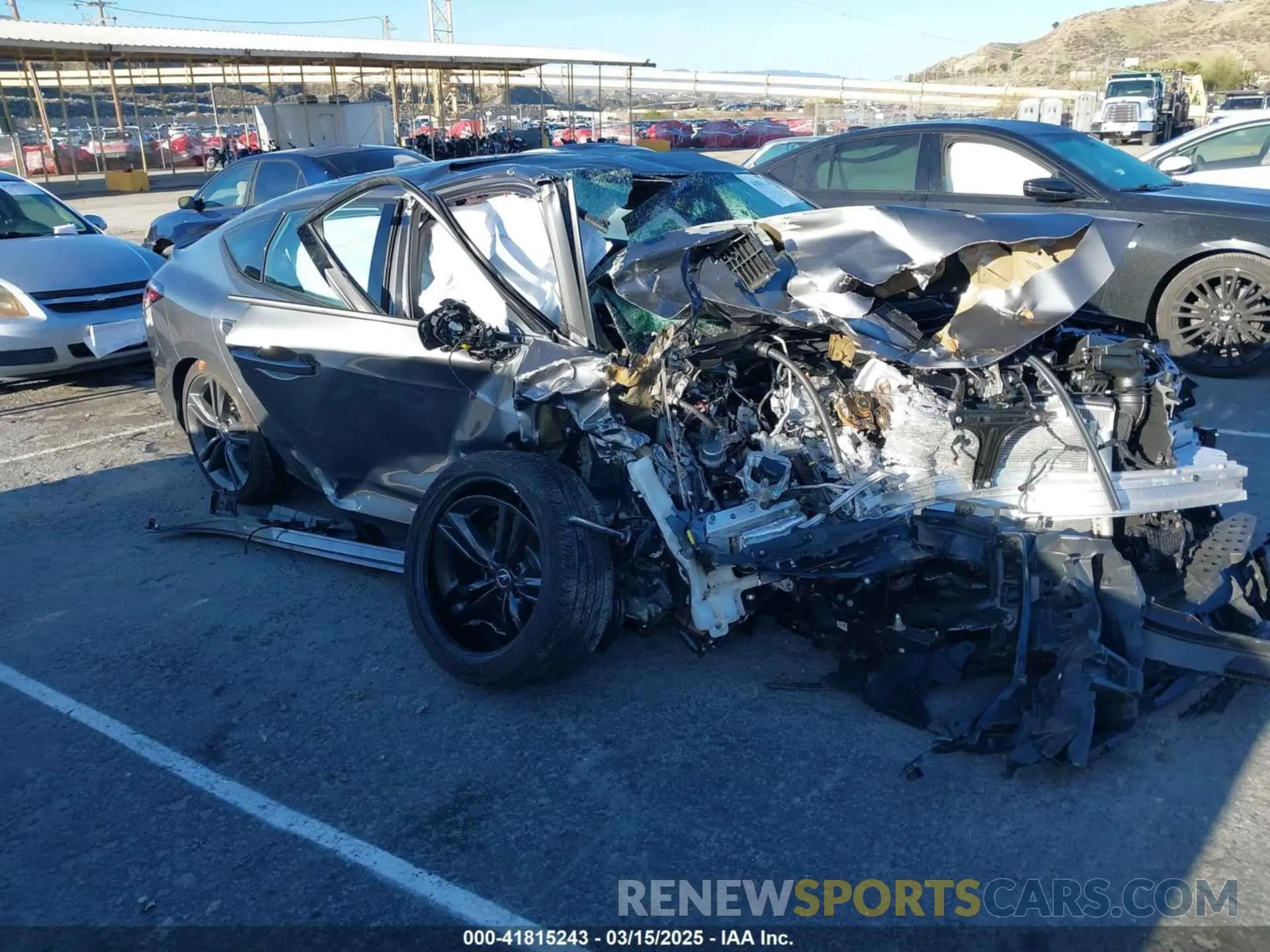 1 fotografías del automóvil dañado 19UDE4H67SA008288 ACURA INTEGRA 2025