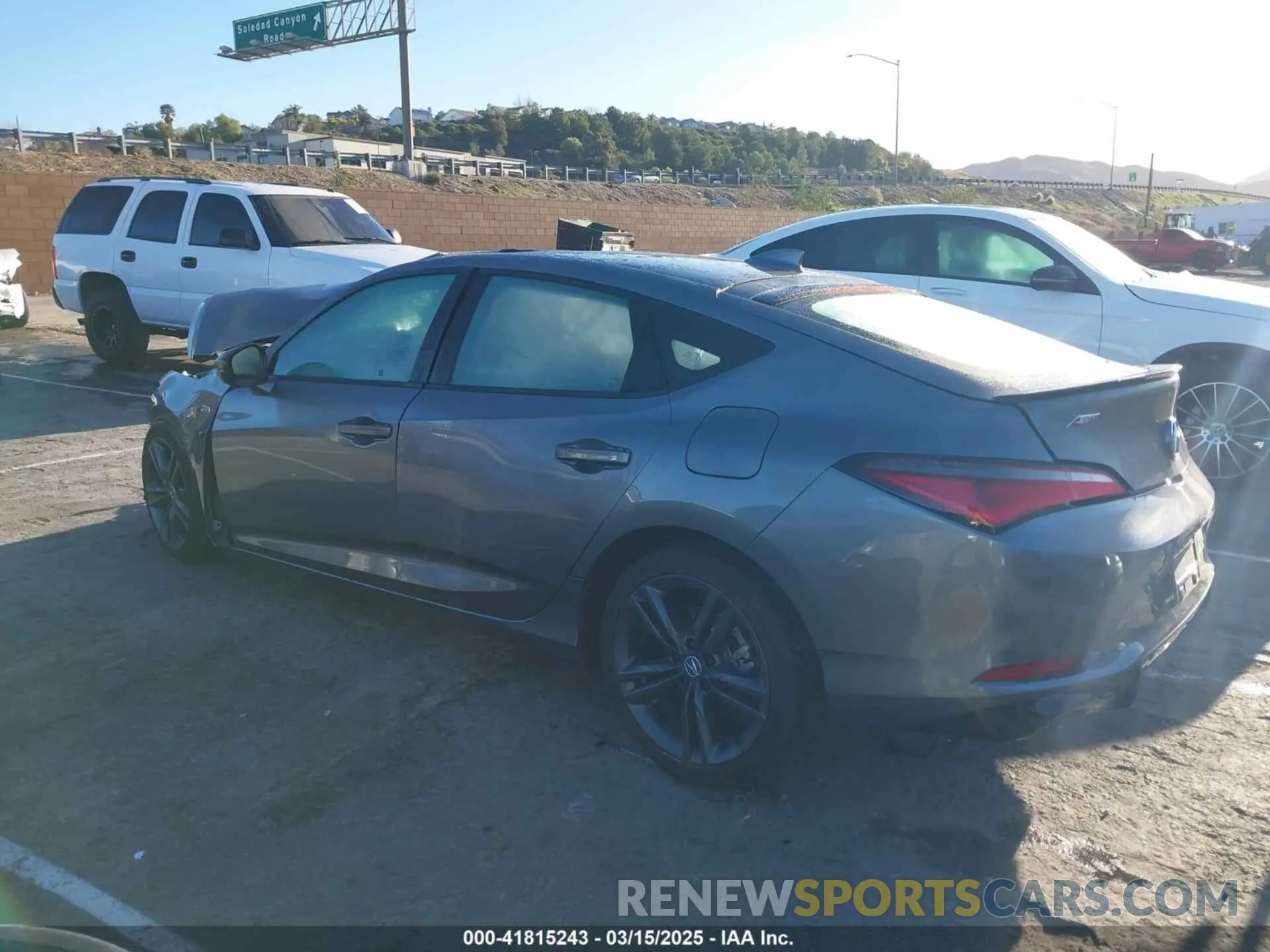 3 fotografías del automóvil dañado 19UDE4H67SA008288 ACURA INTEGRA 2025