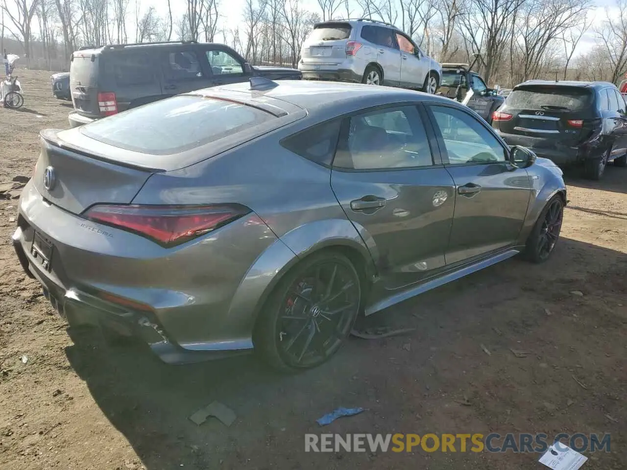 3 fotografías del automóvil dañado 19UDE5G94SA000795 ACURA INTEGRA 2025