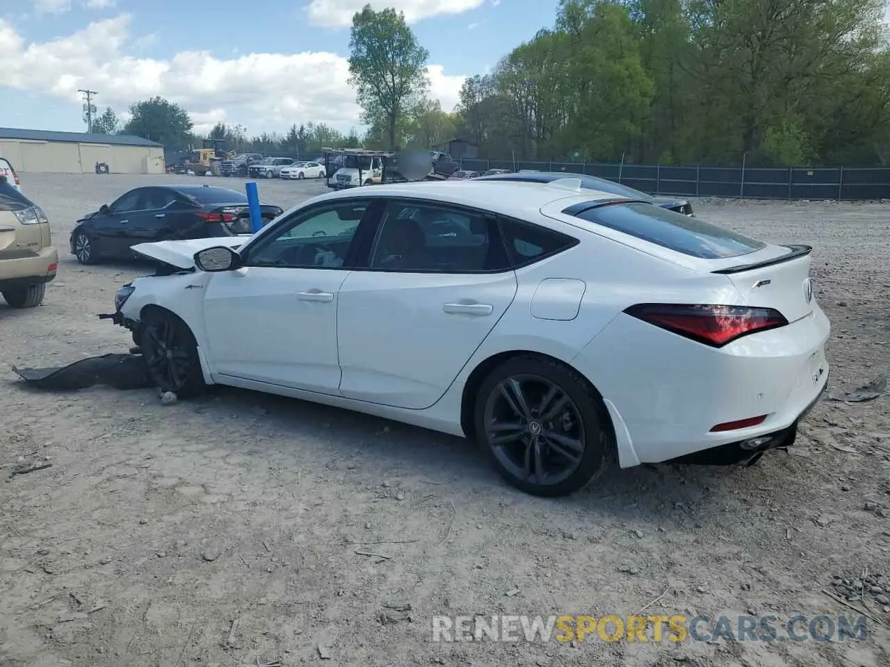 2 fotografías del automóvil dañado 19UDE4G70PA004942 ACURA INTEGRA A- 2023