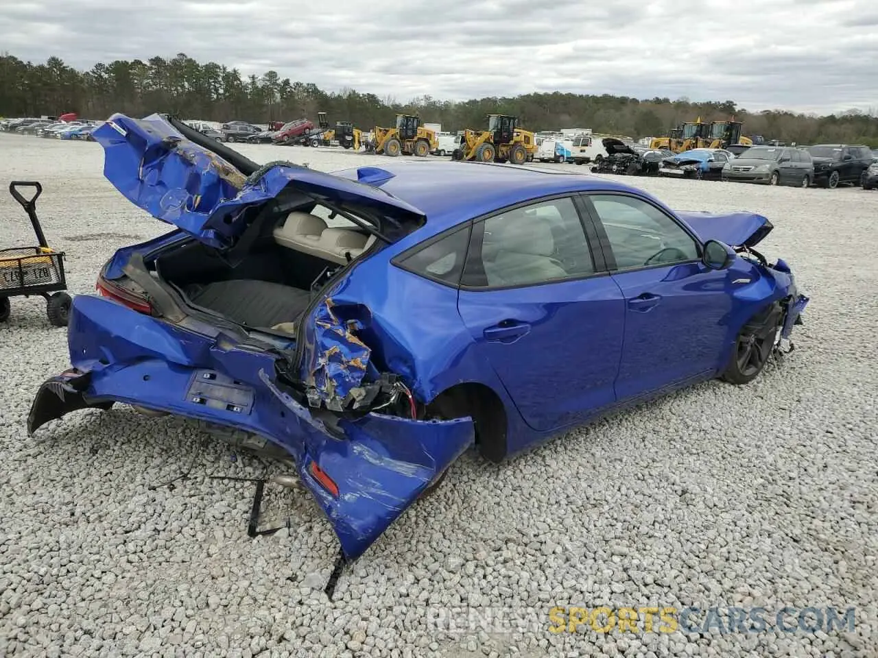 3 fotografías del automóvil dañado 19UDE4G76PA008493 ACURA INTEGRA A- 2023