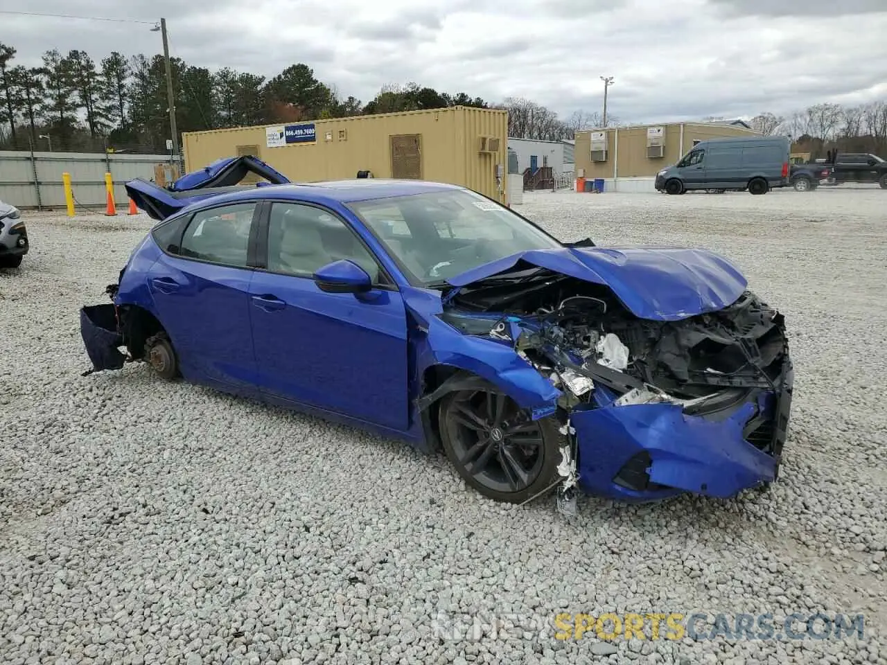 4 fotografías del automóvil dañado 19UDE4G76PA008493 ACURA INTEGRA A- 2023