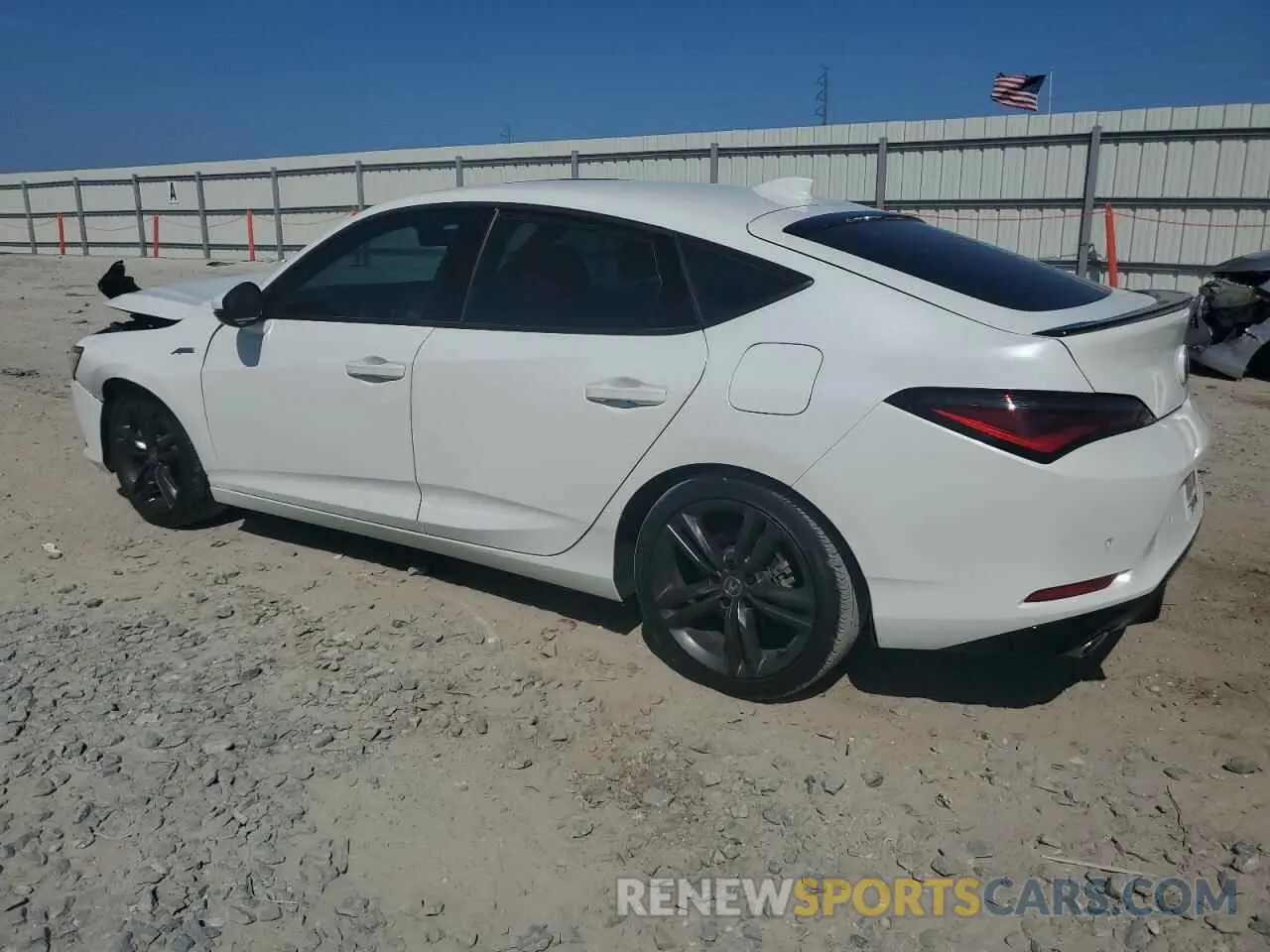 2 fotografías del automóvil dañado 19UDE4G77PA004534 ACURA INTEGRA A- 2023