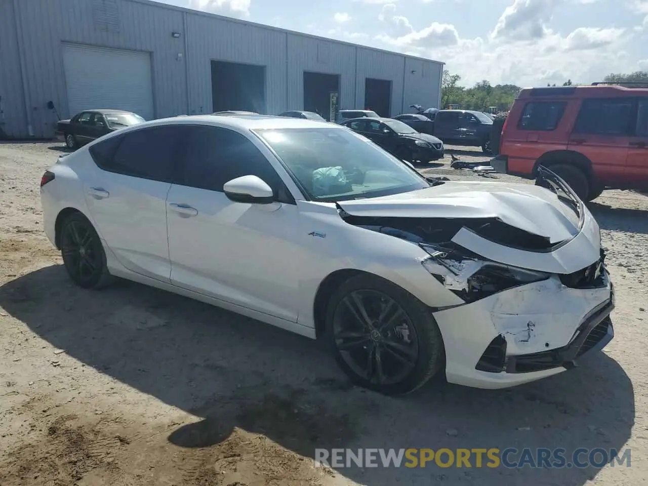 4 fotografías del automóvil dañado 19UDE4G77PA004534 ACURA INTEGRA A- 2023
