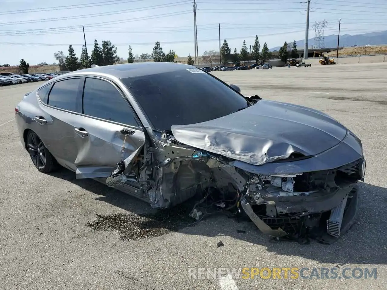 4 fotografías del automóvil dañado 19UDE4G77PA015324 ACURA INTEGRA A- 2023