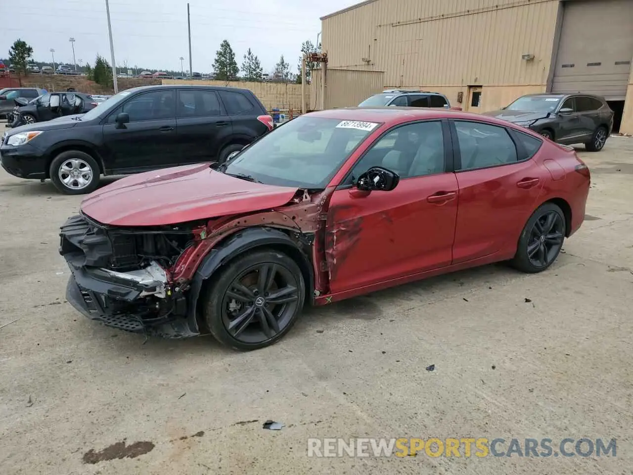 1 fotografías del automóvil dañado 19UDE4H30PA017458 ACURA INTEGRA A- 2023