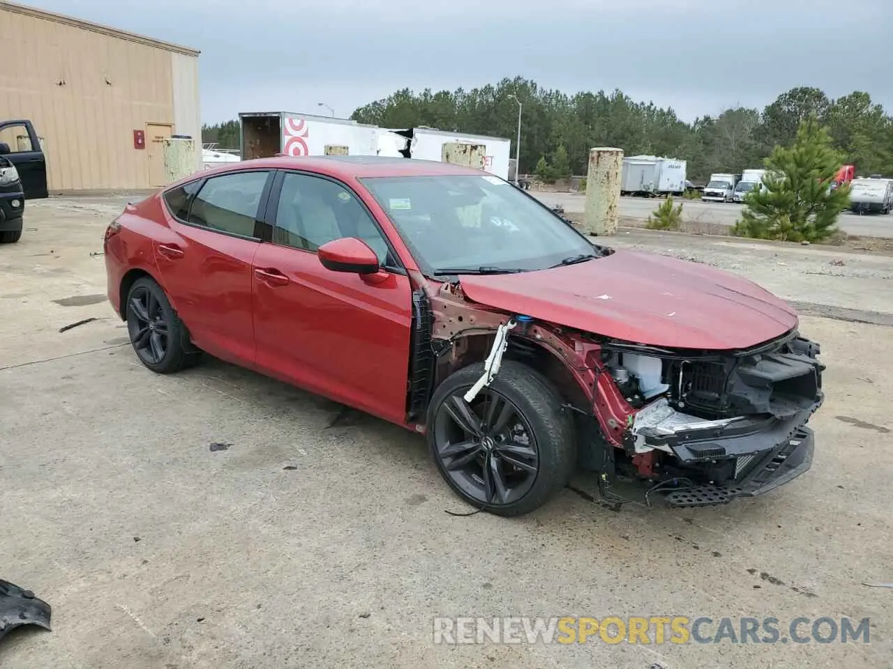 4 fotografías del automóvil dañado 19UDE4H30PA017458 ACURA INTEGRA A- 2023