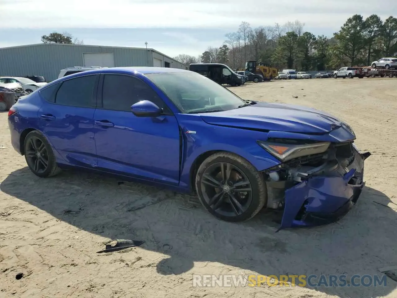 4 fotografías del automóvil dañado 19UDE4H33PA002632 ACURA INTEGRA A- 2023