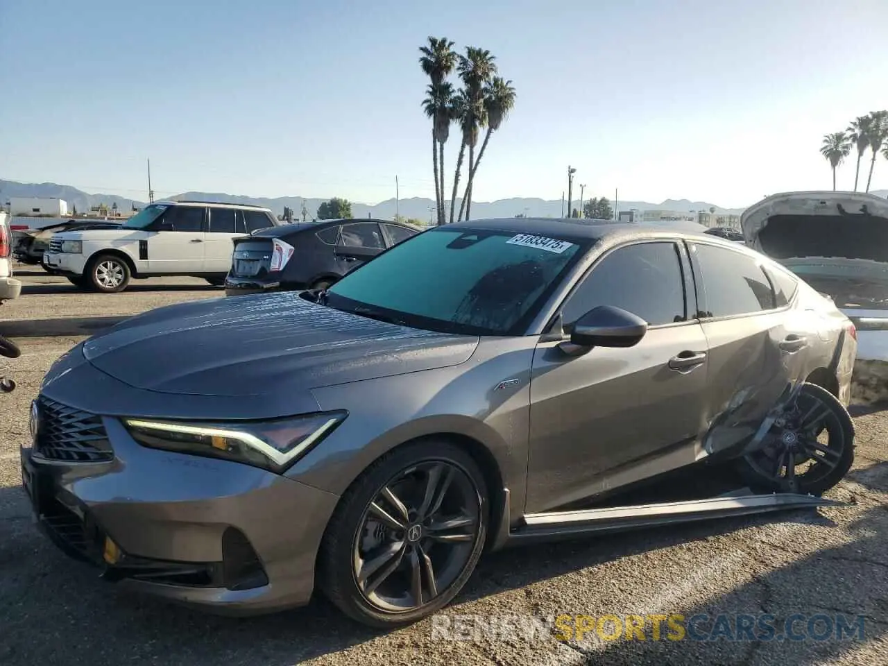 1 fotografías del automóvil dañado 19UDE4H34PA014336 ACURA INTEGRA A- 2023