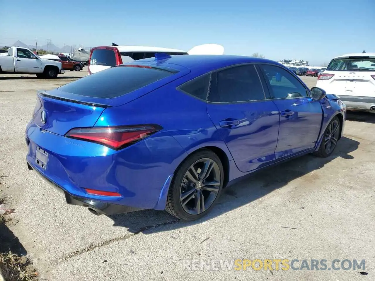 3 fotografías del automóvil dañado 19UDE4H35PA009761 ACURA INTEGRA A- 2023